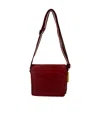 Bally Adjustable Shoulder Strap Shoulder Bag In Red