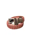 Bally Adjustable Waist Belt In Multicolor