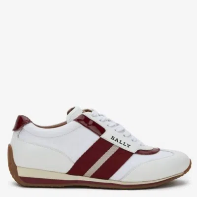 Bally Althea Leather Low-top Sneakers In White