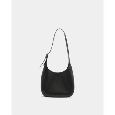 Bally Althea Small Hobo Bag In Black