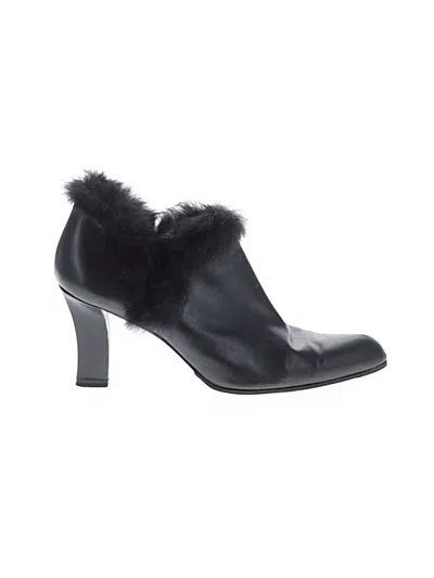Pre-owned Bally Ankle Boots In Black