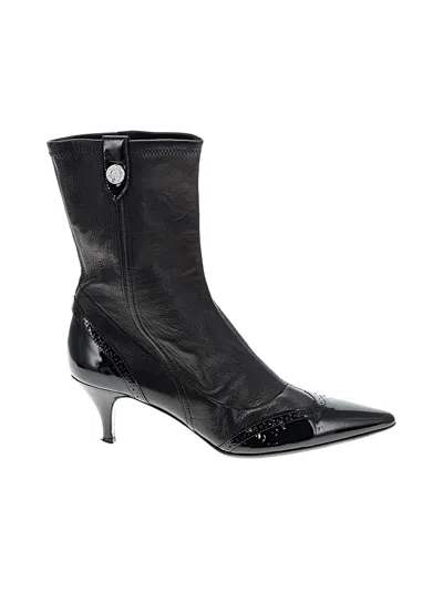 Pre-owned Bally Ankle Boots In Black