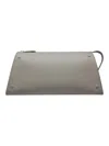 Bally Arieel 6301634 Women's Oceania Leather Clutch Bag In Grey