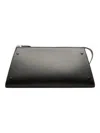 Bally Leather Clutch Bag In Black