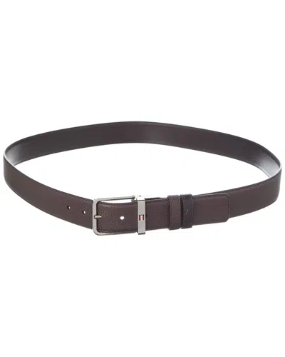 Bally Arken 35 Reversible & Adjustable Leather Belt In Brown