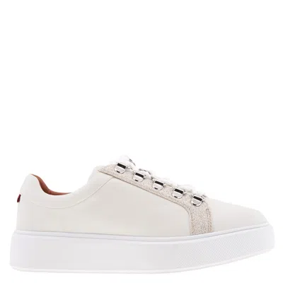 Bally Asaka Leather Low-top Sneakers In Neutral
