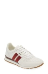 Bally Aseo Runner Sneaker In White Calf Plain