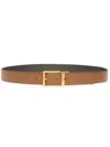 Bally Astory 35mm Belt In Burgundy