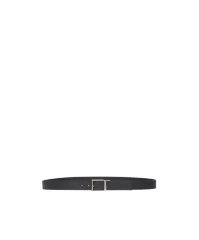 Bally Astory 35mm Reversible And Adjustable Belt In Black