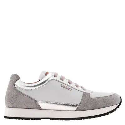 Bally Athyna Calf Suede Low-top Sneakers In Multi