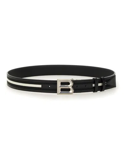 Bally B Bold Belt In Black