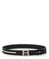 Bally B Bold Belt In Black