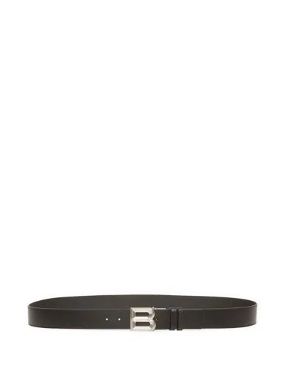 Bally B Bold Reversible Belt In Brown
