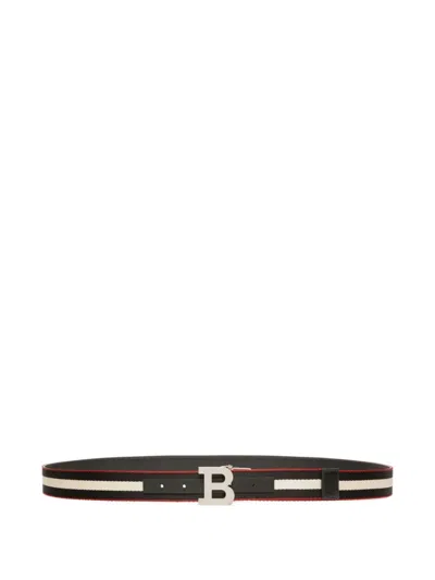 Bally B Buckle Belt In Orange