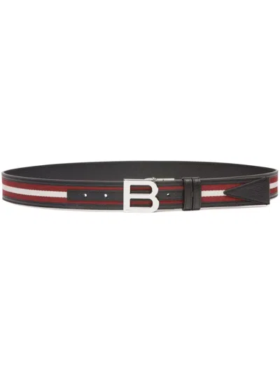BALLY B-LOGO LEATHER BELT