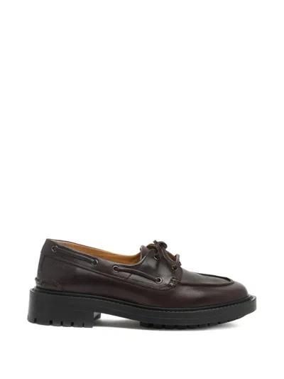Bally B-lug Chunky-sole Derby Shoes In Brown