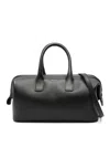 Bally Smooth Leather Tote Bag In Black