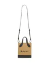Bally Bar Keep On Logo-print Tote In Beige