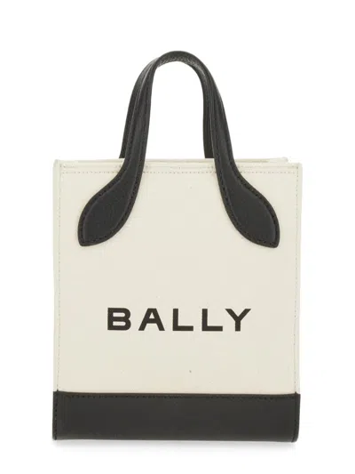 Bally Bag With Logo In Ivory