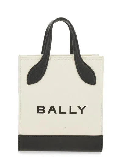 Bally Bag With Logo In Neutral