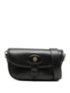 Bally Leather Crossbody Bag In Black