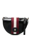 Bally Flap Shoulder Bag In Black