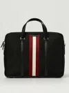 Bally Code Briefcase In Black