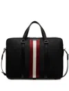 Bally Code Briefcase In Black