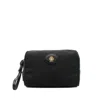 Bally Handle Clutch Bag In Black