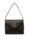 Bally Structured Top Handle Shoulder Bag In Black