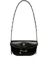 Bally Shoulder Bag Padlock Detail In Black/palladium