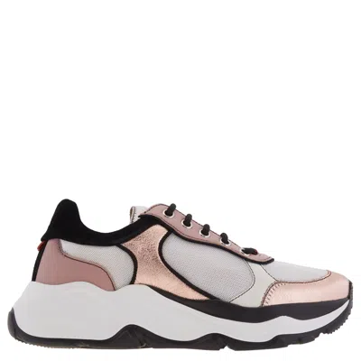 Bally Bahati Calf Suede Sneakers In Multi