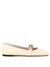 Bally Flat Shoes In White