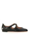 Bally Baunty Ballerina Shoes In Black