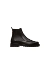 Bally Noiry Round-headed Boots In Black