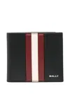 Shop Bally Band Wallet In Black