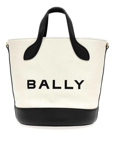 Bally Top Handle Shoulder Bag In Neutral