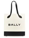 BALLY BALLY BAR KEEP ON COTTON TOTE BAG