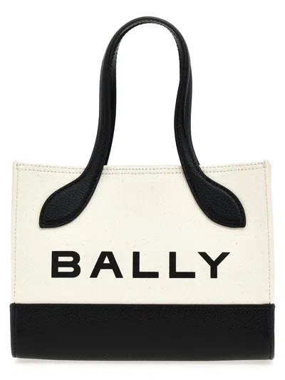 Bally Bar Keep On Shopper In White/black
