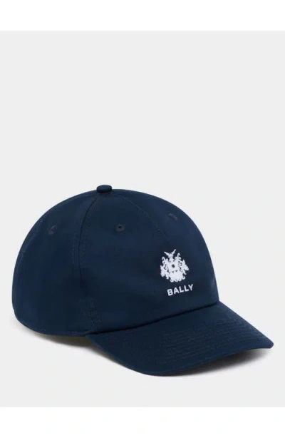 Bally Baseball Hat In Blue