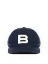 Bally Logo Embroidered Baseball Cap In Negro