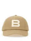 Bally Baseball Hat With Logo In Beige