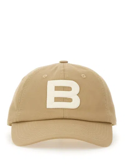 Bally Baseball Hat With Logo In Beige
