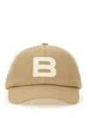 Bally Baseball Hat With Logo In Beige
