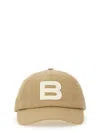 Bally Baseball Hat With Logo In Beige
