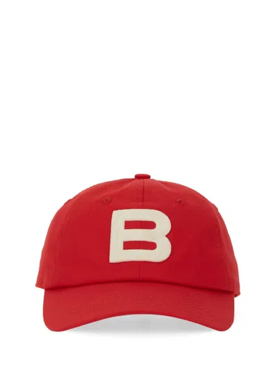 Bally Baseball Hat With Logo In Red