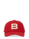 Bally Baseball Hat With Logo In Red