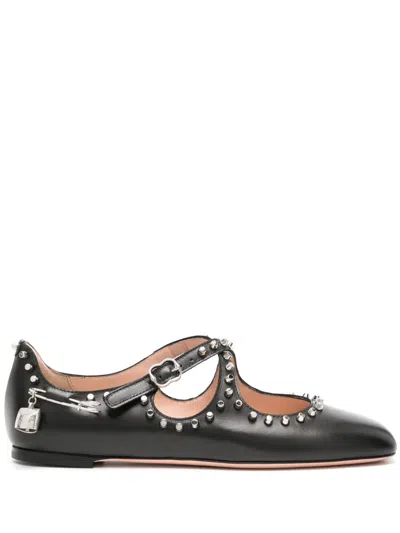 BALLY BAUNTY STUDDED BALLERINA SHOES