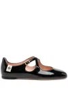 Bally Rina Criss Cross Ballet Flats In Black