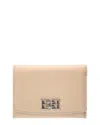 Bally Bchain Leather Case In Neutral